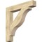 Ekena Millwork Funston Block Rough Sawn Bracket, Douglas Fir, 6"W x 40"D x 40"H BKT06X40X40FST05RDF - alternate 1